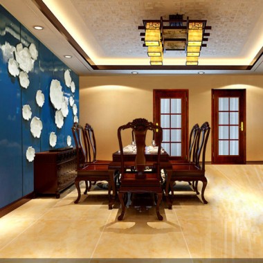 北京香山四季150平米四居室新中式风格风格18.6万全包装修案例效果图3384.jpg