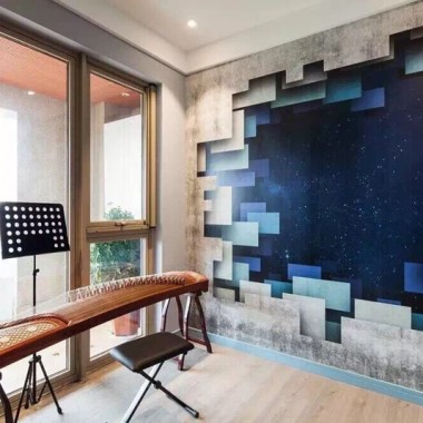 北京香山四季183平米三居室现代简约风格30万全包装修案例效果图5710.jpg