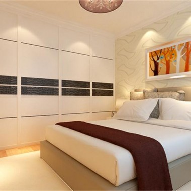 北京幸福艺居二期86.8平米二居室现代简约风格2.2万半包装修案例效果图4474.jpg