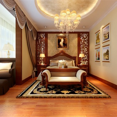 北京秀水花园230平米四居室西式古典风格20.1万全包装修案例效果图4541.jpg