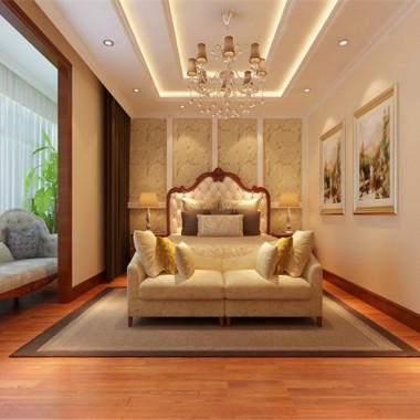北京秀水花园230平米四居室西式古典风格20.1万全包装修案例效果图4545.jpg