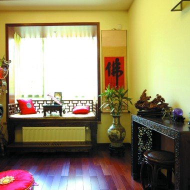 上海黄浦逸城88平米二居室东南亚风格风格4.4万半包装修案例效果图21464.jpg