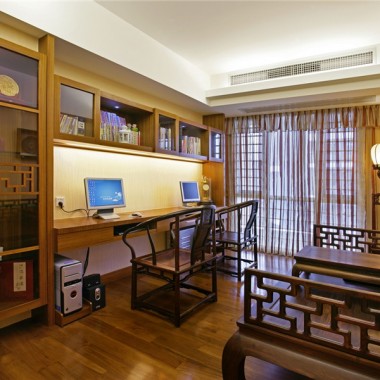 上海嘉天汇169.5平米三居室混搭风格风格28万全包装修案例效果图21655.jpg