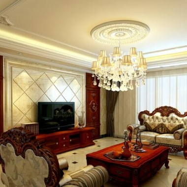 北京燕西华府178.3平米三居室西式古典风格26万全包装修案例效果图582.jpg