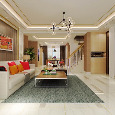 北京燕西华府370平米四居室现代风格42万全包装修案例效果图431.jpg