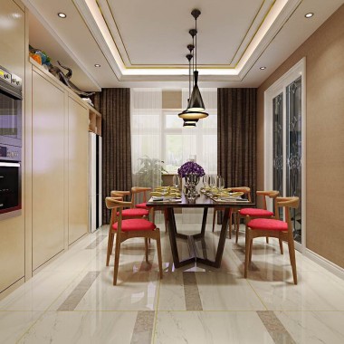北京燕西华府370平米四居室现代风格42万全包装修案例效果图462.jpg