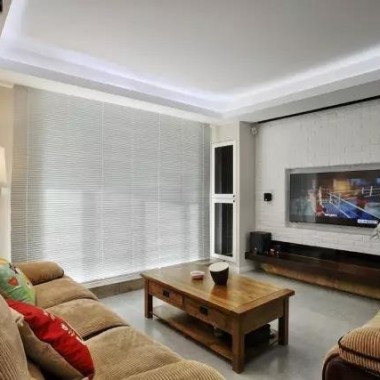 上海静安幸福公寓153平米三居室现代风格23万全包装修案例效果图17540.jpg