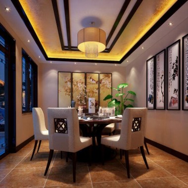 北京密云华润橡树湾126平米三居室中式古典风格11.3万全包装修案例效果图2435.jpg