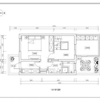 上海路劲上海庄园265平米四居室现代风格60万全包装修案例效果图12933.jpg