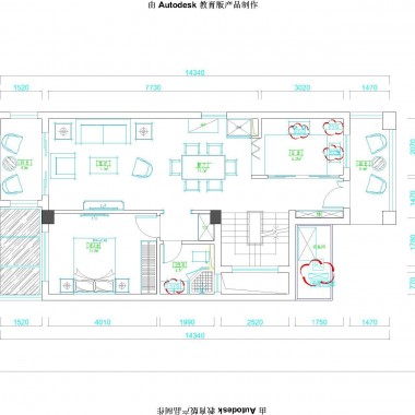 上海绿地奈山名苑220平米别墅现代简约风格60万全包装修案例效果图20878.jpg