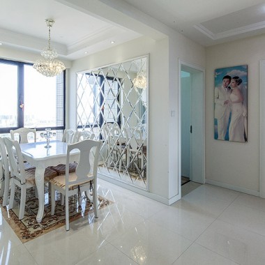 上海宁和小区75平米三居室简欧风格风格9万全包装修案例效果图10647.jpg