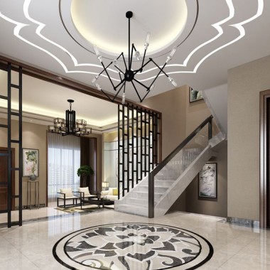 北京亚运新新家园258平米四居室中式风格风格34万全包装修案例效果图2625.jpg