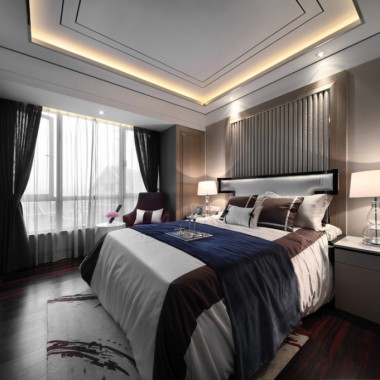 北京新龙城二期165平米四居室古典风格6万半包装修案例效果图917.jpg