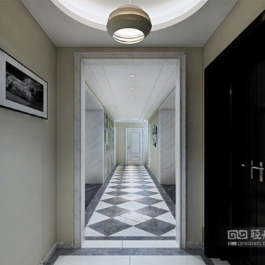 北京橡树湾190平米四居室现代风格82万全包装修案例效果图714.jpg