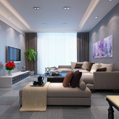 北京香山别墅104平米二居室现代简约风格8万全包装修案例效果图2433.jpg