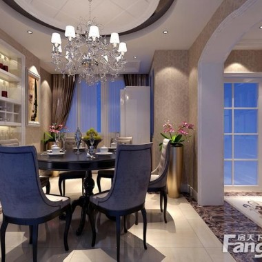 上海同润蓝美俊庭92平米二居室现代风格11万全包装修案例效果图19550.jpg