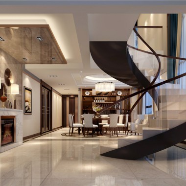 上海新城上坤樾山美墅168平米三居室现代简约风格67万全包装修案例效果图8321.jpg