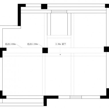上海新弘国际城别墅120.3平米三居室中式风格风格27万半包装修案例效果图8242.jpg