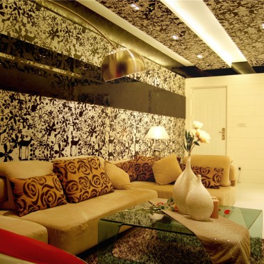 上海新湖明珠城115平米三居室现代简约风格9.4万半包装修案例效果图20847.jpg