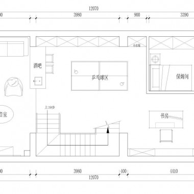 上海徐汇新城别墅300平米别墅新古典风格风格120万全包装修案例效果图8451.jpg