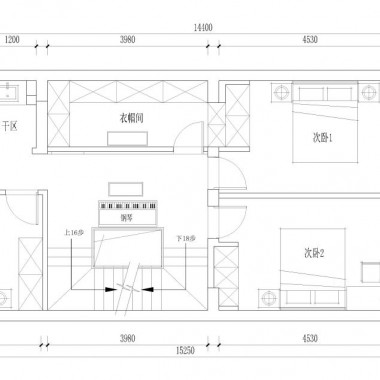 上海徐汇新城别墅300平米别墅新古典风格风格120万全包装修案例效果图8458.jpg