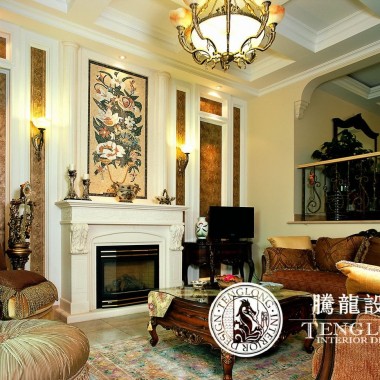 上海怡东花园别墅450平米复式现代简约风格65万全包装修案例效果图7221.jpg