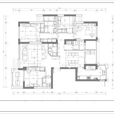 上海宜浩佳园119平米三居室中式风格8.5万半包装修案例效果图18591.jpg
