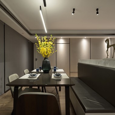 上海银亿徐汇酩悦156平米三居室现代简约风格35万全包装修案例效果图5045.jpg