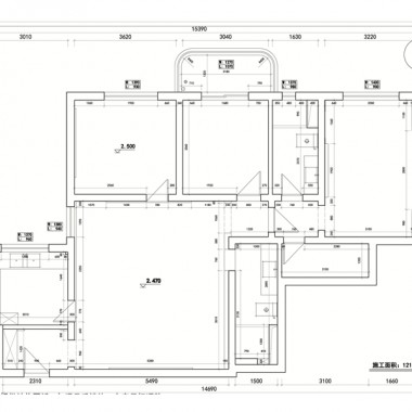 上海银亿徐汇酩悦156平米三居室现代简约风格35万全包装修案例效果图5078.jpg