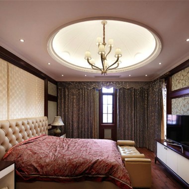 上海英庭名墅267平米三居室简欧风格风格32万半包装修案例效果图12815.jpg