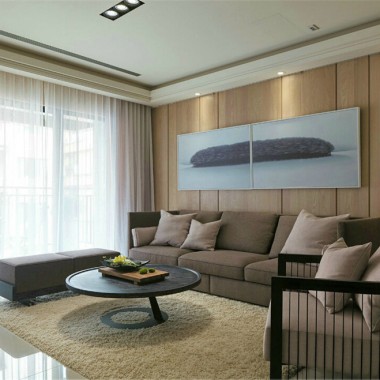 上海悠和家园120平米三居室简约风格风格14.3万全包装修案例效果图17605.jpg