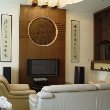 上海御沁园169平米四居室中式古典风格29万半包装修案例效果图21579.jpg