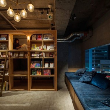 日本 Book and bed Tokyo 书店旅馆 -#室内设计#软装设计#空间设计#2576.jpg