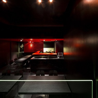 罗马Zen寿司餐厅-#寿司店#店铺设计#红色#682.jpg