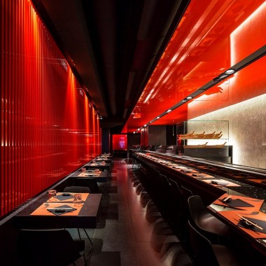 罗马Zen寿司餐厅-#寿司店#店铺设计#红色#700.jpg