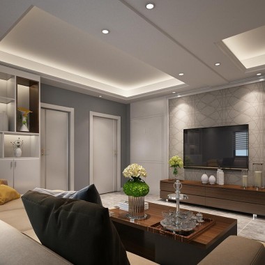 北京中和家园123平米四居室现代简约风格22万全包装修案例效果图476.jpg