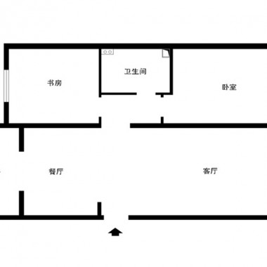 北京中国铁建·原香漫谷98平米二居室欧美风情风格7.8万全包装修案例效果图1175.jpg