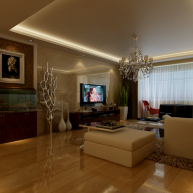 北京中国房子141.9平米三居室简欧风格风格12万全包装修案例效果图1831.png