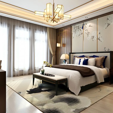 北京园博府133平米三居室现代风格18万半包装修案例效果图424.jpg