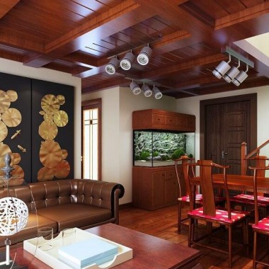 北京优山美地120平米三居室中式风格风格13万全包装修案例效果图1102.jpg
