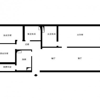 北京永定河孔雀城英国宫150平米三居室中式古典风格12.3万全包装修案例效果图2520.jpg