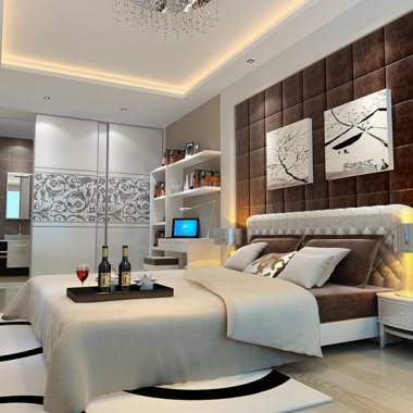北京雍和家园197.3平米三居室现代简约风格24万全包装修案例效果图382.jpg