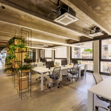 华可可丨被绿植覆盖的办公室设计装修案例-#室内设计#工业风#26587.jpg