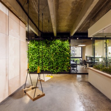 华可可丨被绿植覆盖的办公室设计装修案例-#室内设计#工业风#26588.jpg