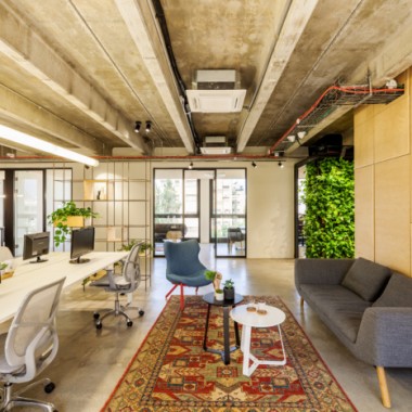 华可可丨被绿植覆盖的办公室设计装修案例-#室内设计#工业风#26589.jpg