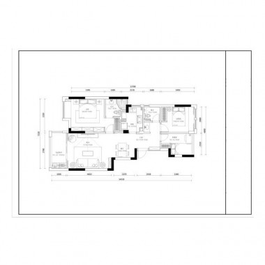 广州东风广场81.8平米二居室北欧风格9.5万全包装修案例效果图3537.jpg