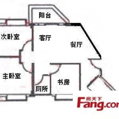广州东晖花园99平米三居室现代风格16万全包装修案例效果图275.jpg