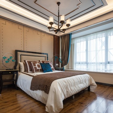 广州华海山屿海108平米三居室中式风格20万全包装修案例效果图3764.jpg
