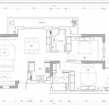 广州金海岸花园112平米二居室现代风格17万全包装修案例效果图285.jpg