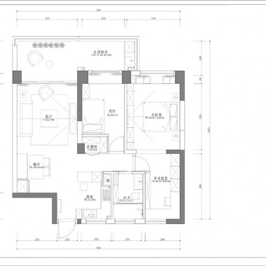 广州锦绣半岛75平米二居室北欧风格9万全包装修案例效果图1899.jpg